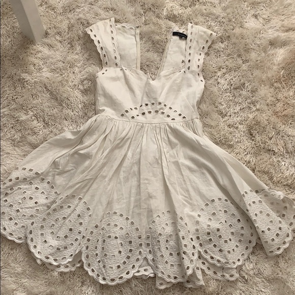 Olivaceous Dresses & Skirts - Olivaeous White Linen Dress